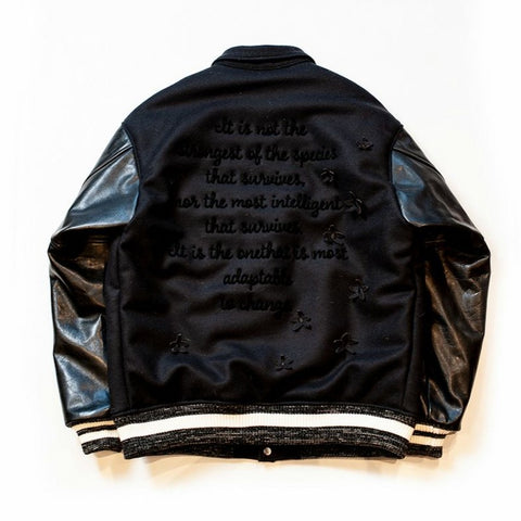 【SEVESKIG セヴシグ】W.A.H. Award Jacket BLACK